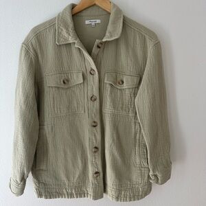 Madewell Shirt Jacket | Size M